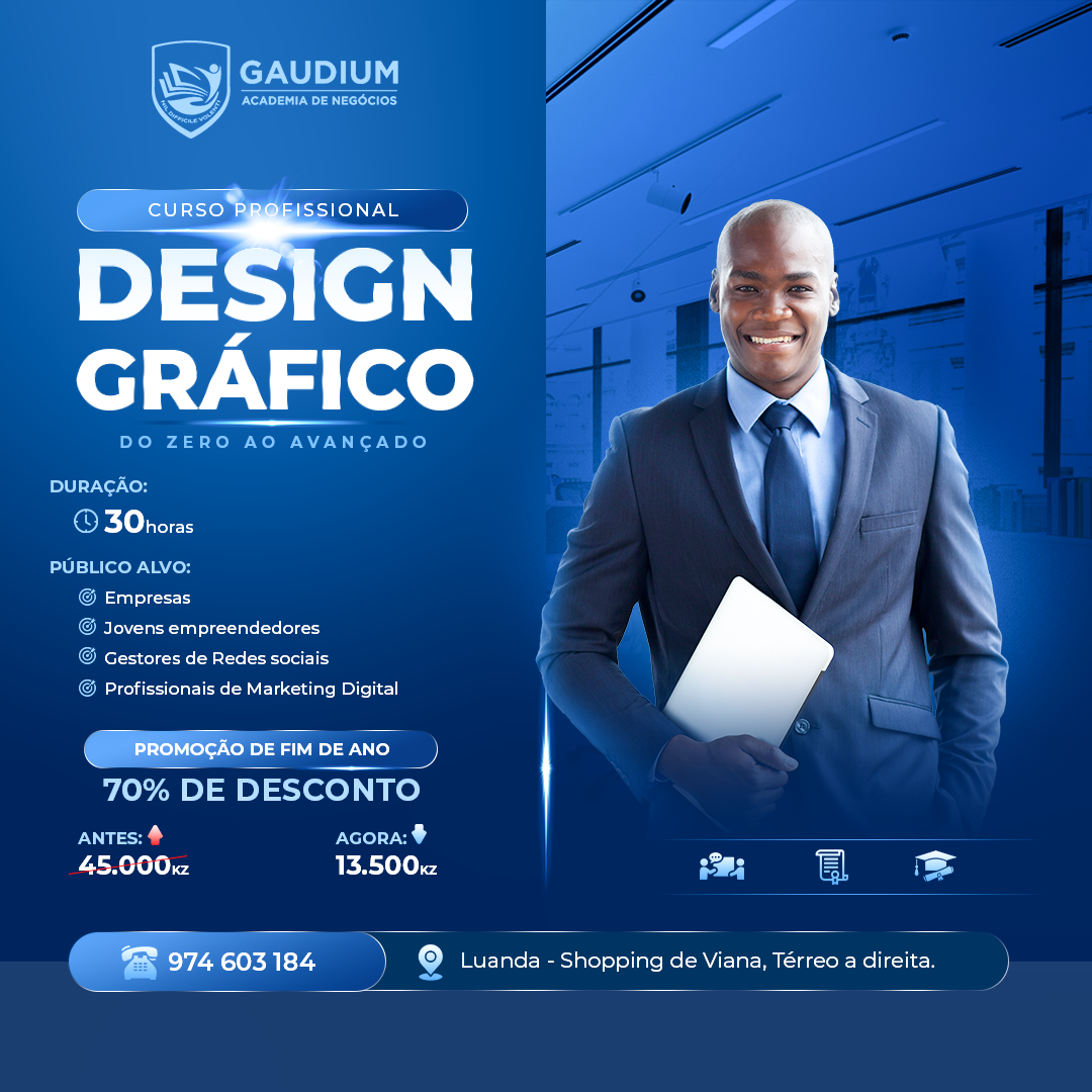 Capa Curso Design Gráfico